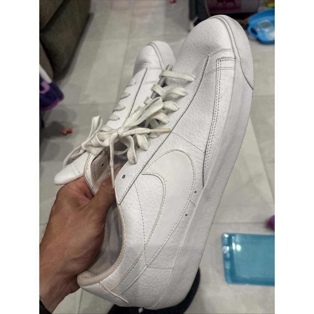 Size 13 - Nike Blazer LE Low Triple White